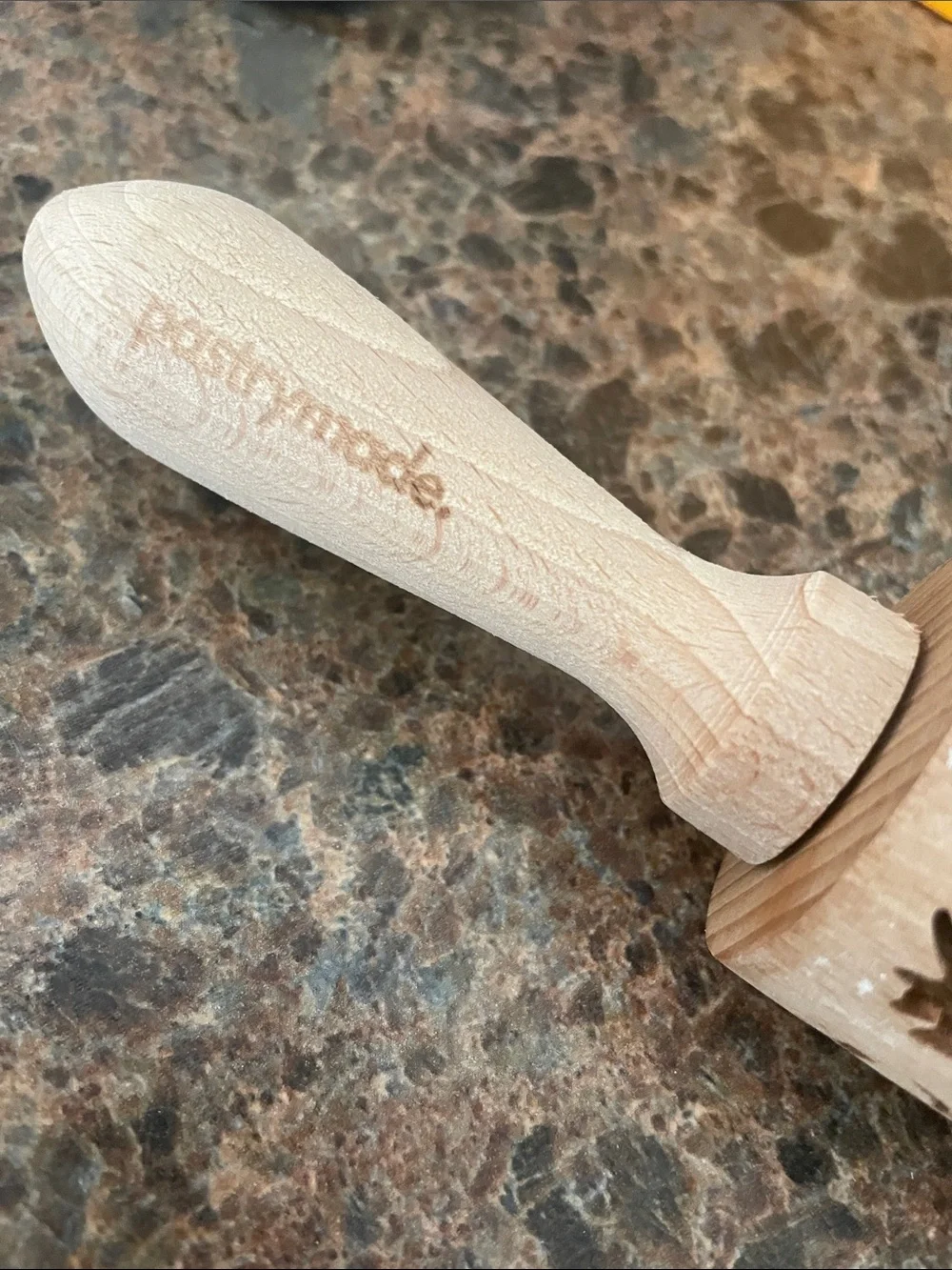 Pastry Made Halloween 14.5” Wooden Rolling Pin